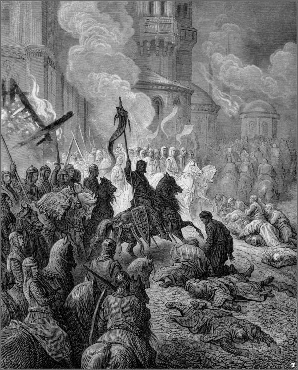 Entry of the Crusaders in Constantinople in 1204, by Gustave Doré