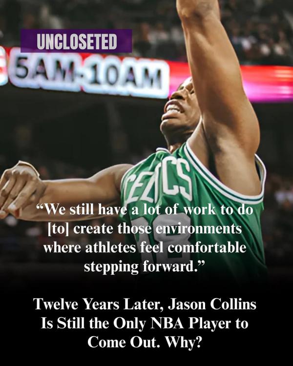 Jason Collins, NBA player, from his IG page, 2013.