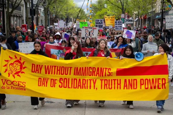 May Day march, Madison, Wisconsin, May 1, 2026.