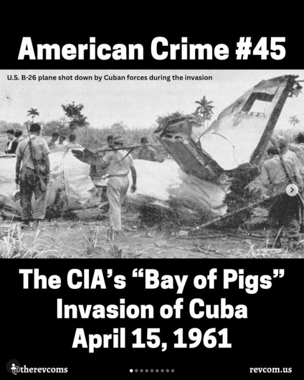 American Crime #45: The CIA's "Bay of Pigs" Invasion of Cuba