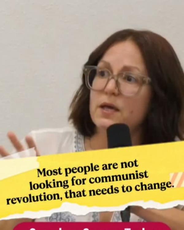 Sunsara Taylor: Most people are not looking for communist revolution, that needs to change