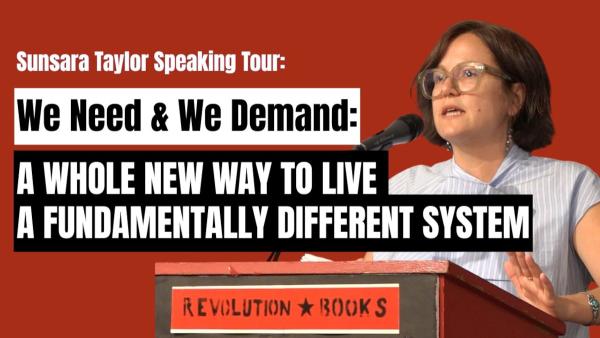 Sunsara Taylor speaking tour July 2026