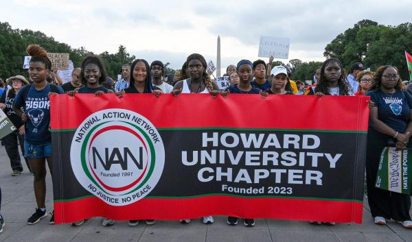 Howard University at the March on Washington, August 28, 2026.