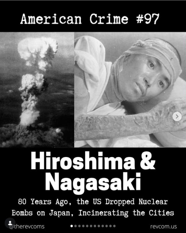 American Crime #97: Hiroshima & Nagasaki