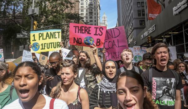 Climate protest on September 20, 2019, a global youth-led day of action.