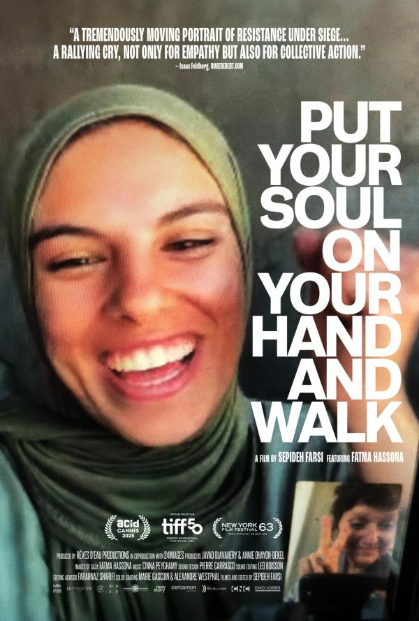 Film by Sepideh Farsi: Put Your Soul on Your Hand and Walk