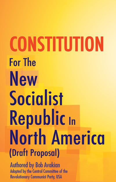 Constitution For The New Socialist Republic In North America cover 400
