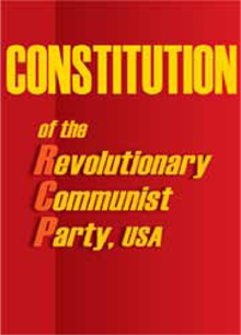 Constitution of the Revolutionary Communist Party cover