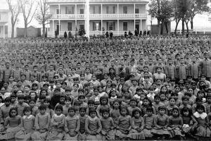 A notorious Native American boarding school