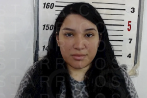 Mug shot of Lizelle Herrera, 26, arrested for aborting a fetus.