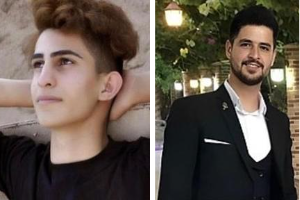 Protesters whose executions are imminent: Mohammad Boroughani, 19, and Mohammad Ghobadiou, 22. (Photo: Instagram @1500tasvir)
