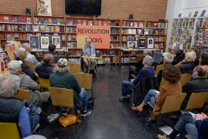 Nasser Mohajer discusses his book Voices of a Massacre Untold Stories of Life and Death in Iran, 1988, at Revolution Books Berkeley.