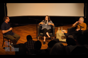 The first theatrical screening of The Bob Avakian Interviews included a talk-back with Andy Zee and Sunsara Taylor of the RNL Show and documentary film-maker David Zeiger.