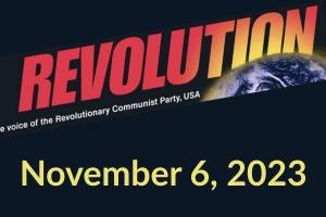 Welcome to the Revolution November 6, 2023