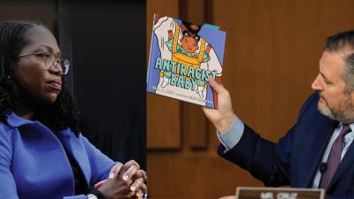 Ketanji Brown Jackson and Ted Cruz