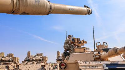 US Army Abraham Tanks