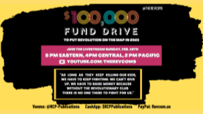 DONATE—Join the livestream—Help Meet the Goal! Sunday, Feb 19, 5 pm Eastern, 4 pm Central, 2 pm Pacific, YouTube.com/TheRevComs.