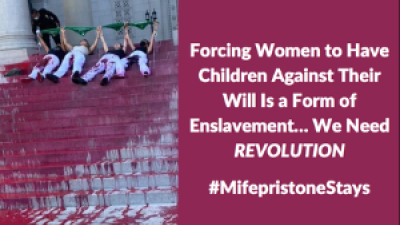“Forcing Women to Have Children Against Their Will Is a Form of Enslavement…We Need REVOLUTION” #MifepristoneStays