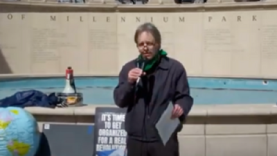 Paul Street, historian, speaking in Chicago on April 2.