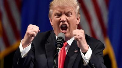 Angry Trump