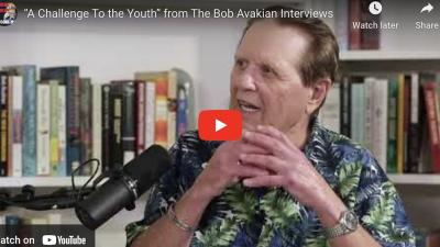Bob Avakian YouTube screen