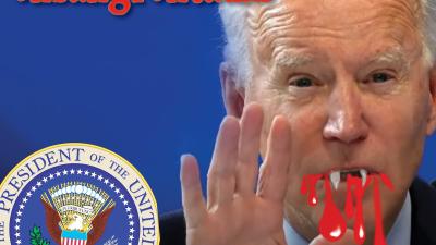 graphic bloody-jawed uncle joe spanish