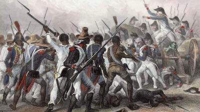 1803, the self-liberated slaves of Haiti defeated Napoleon's army at the Battle of Vertières, marking their final victory over French colonialism.
