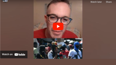 VIDEO: Rafael Kadaris on the crisis in Haiti