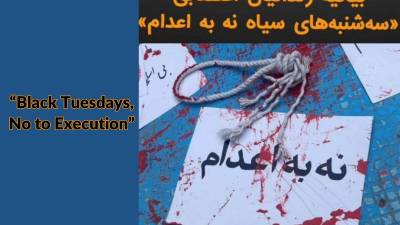 “Black Tuesdays, No to Execution”