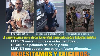 4 de julio DI NO a celebrar a Estado Unidos: de verdad un modelo de depravado genocidio racista