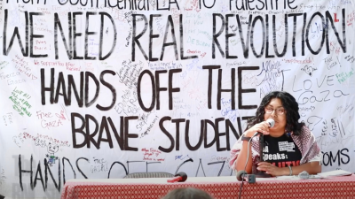 VIDEO: Teach-in in South Central, LA, on the U.S.-Israeli genocide of the palestinian people, June 9.