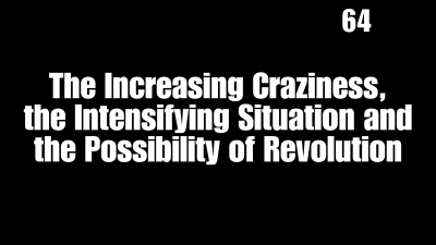 The Increasing Craziness, the Intensifying Situation and the Possibility of Revolution