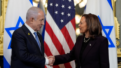 Harris and Netanyahu