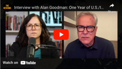 VIDEO: Interview with Alan Goodman: One Year of U.S./Israeli Genocide In Gaza