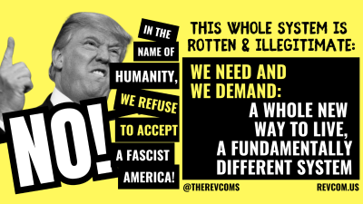 This Whole System Is Rotten & Illegitimate: WE NEED AND WE DEMAND: A WHOLE NEW  WAY TO LIVE, A FUNDAMENTALLY DIFFERENT SYSTEM