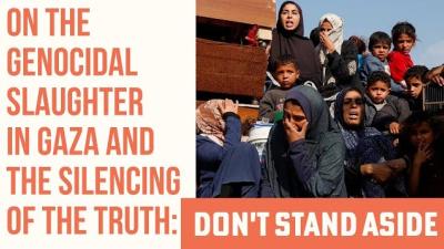 Annie Day on the Genocidal Slaughter in #Gaza & the Silencing of the Truth: Don't Stand Aside