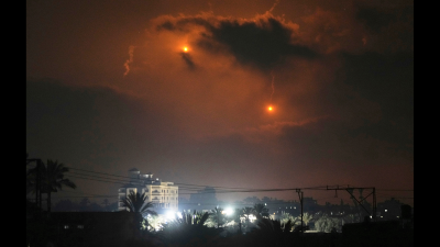 Israel attacked Deir al-Balah for the first time, a city that was a safe haven for tens of thousands of displaced Gazans, July 21, 2025.