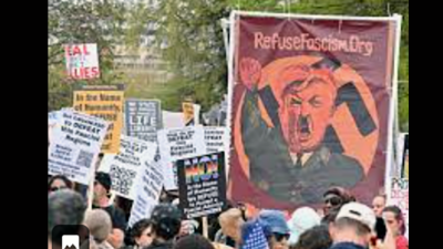 August 11, 2025 Protest clamp down on Washington DC