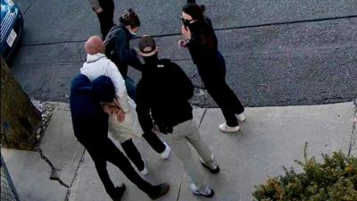 Rumeysa Ozturk, a Tufts University student, is arrested March 25, 2025.