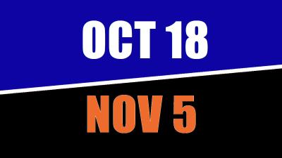 October 18 NO KINGS DAY / November 5 BEGINS THE FALL OF THE TRUMP FASCIST REGIME