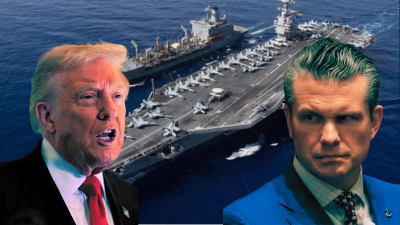 Trump, Hegseth, and USS Gerald Ford