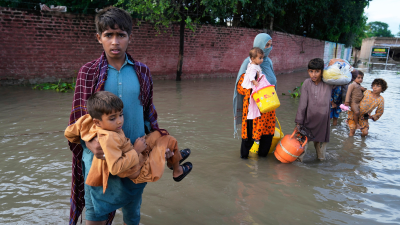 During the 2025 monsoons in Pakistan, more than 4,000 villages were under water and more than 2.5 million people were evacuated.
