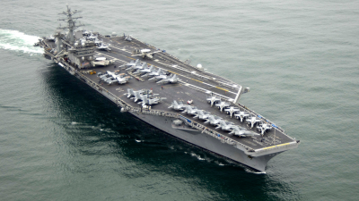 The aircraft carrier USS Nimitz is now nearing Cuba.
