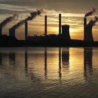 This coal-fired plant in Juliette, Georgia is one of the top carbon dioxide emitters in the U.S.