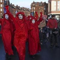COP26 Protest 20211106 Glasgow Extinction Rebellion AP