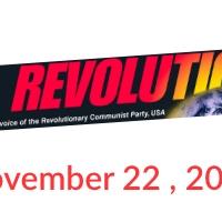 WELCOME TO THE REVOLUTION November 22 , 2021