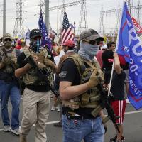 Trumpites armed to intimidate voters, Maricopa, Arizona