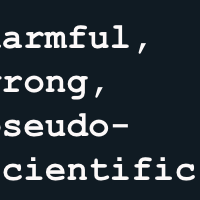 harmful, wrong, pseudo-scientific E. O. Wilson did great harm with the “junk” science...