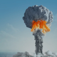 nuclear bomb explosion