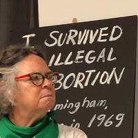 Angela’s story of her illegal abortion was riveting